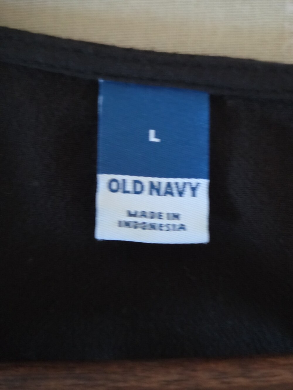 Old Navy Black Dress Puff-Sleeve V-Neck Crepe Midi Hi-Lo Dress Size Large - Picture 8 of 11
